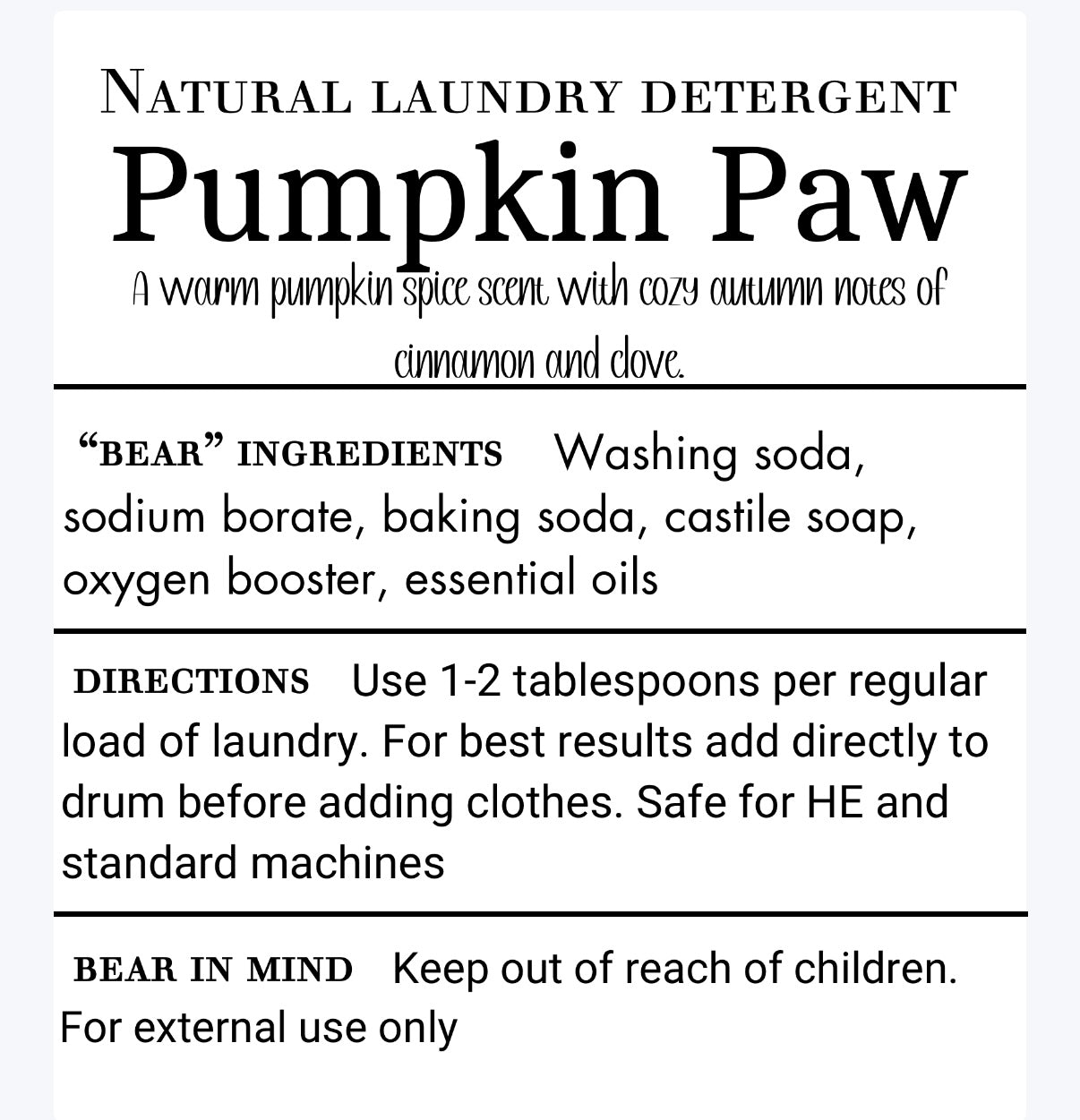 Pumpkin Paw