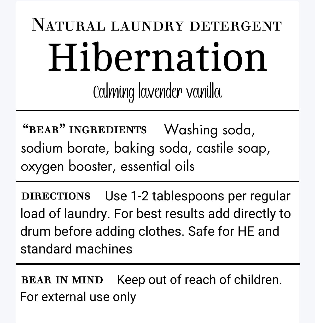 Hibernation