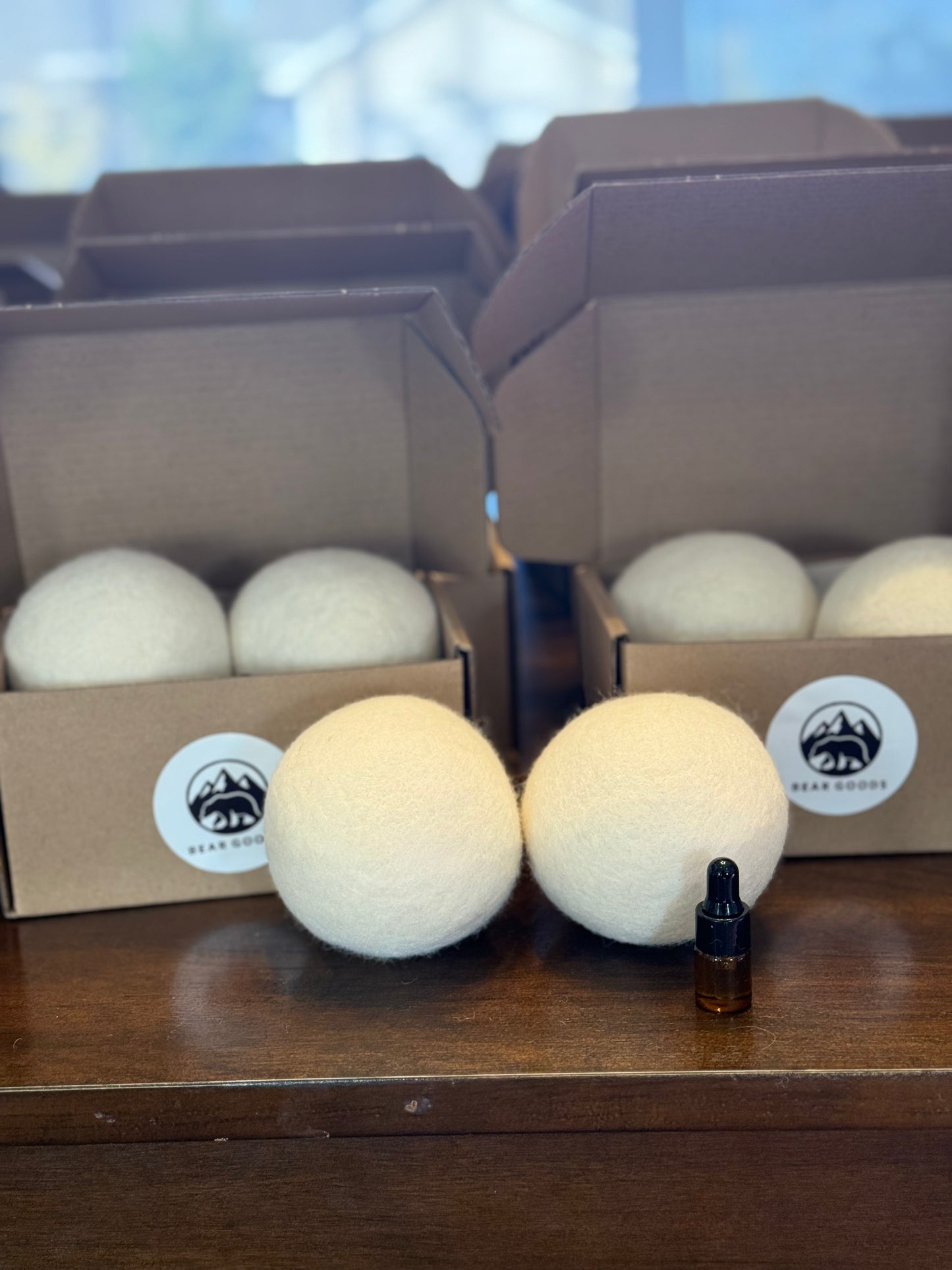 Wool dryer balls
