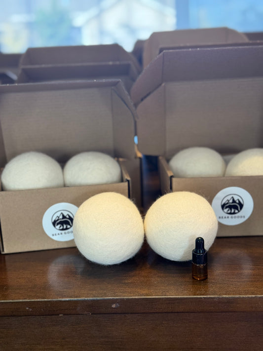 Wool dryer balls